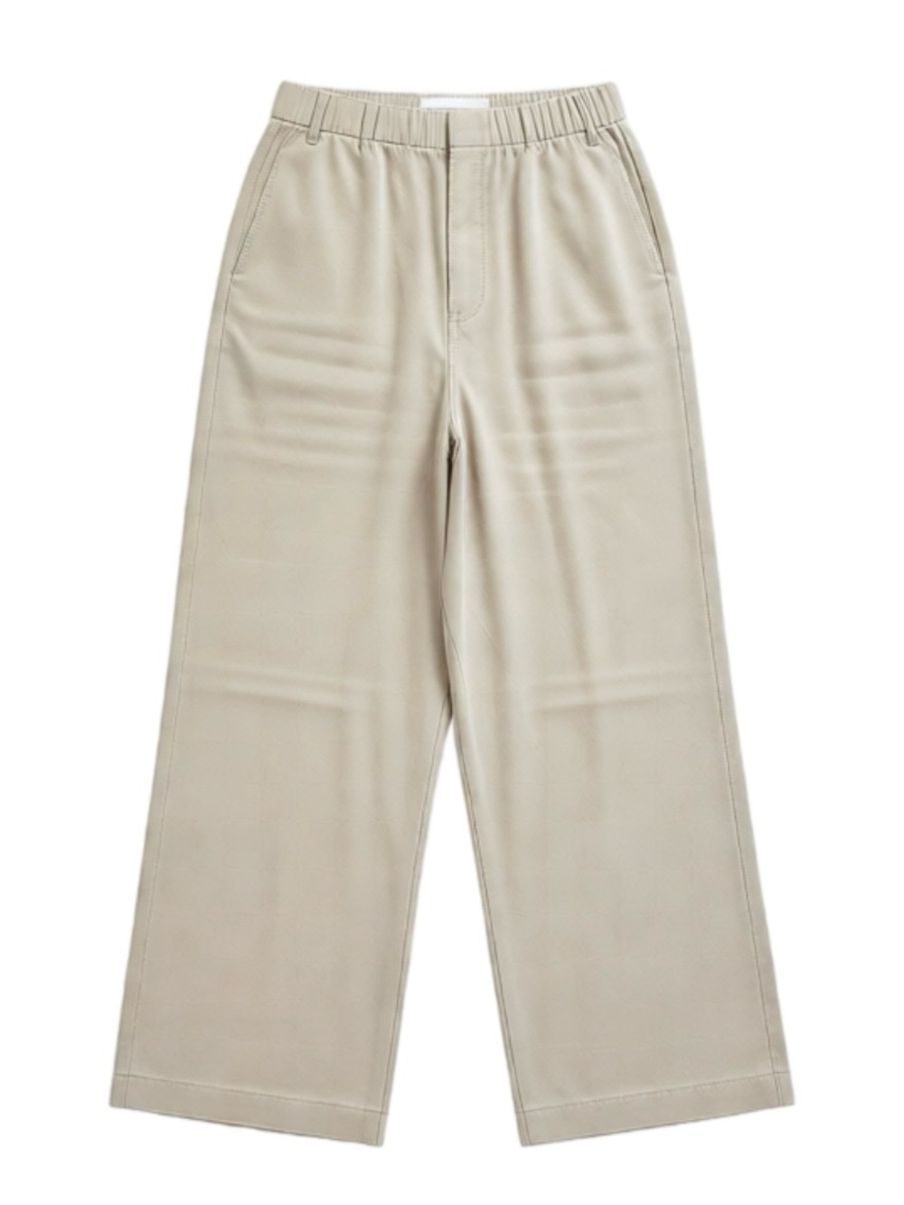 a new day Women's Wide-Leg Trousers in Light Beige